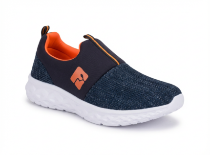 Fine Look Slip On Comfort Sneakers For Men - Blue