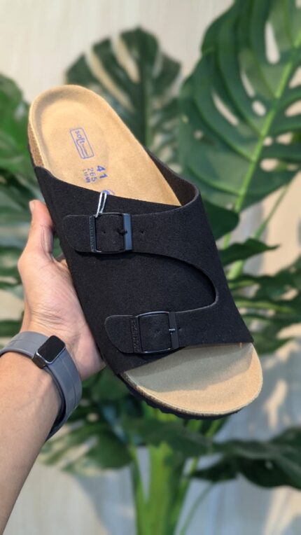 Birkenstock Dual-Strap Sandals Black