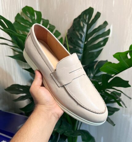 Men's Full Leather Penny Loafer Shoes