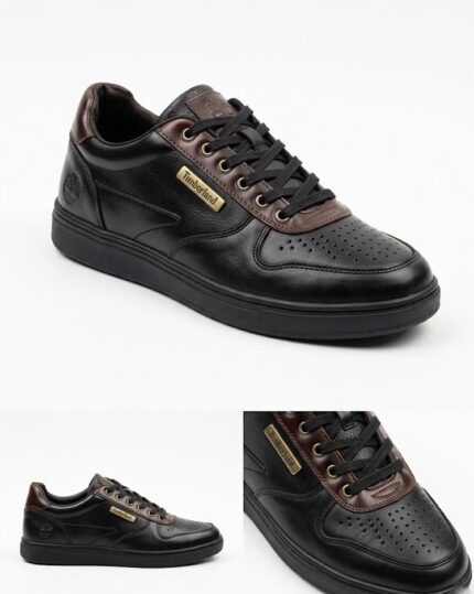 Timberland Leather Casual Sneakers Black