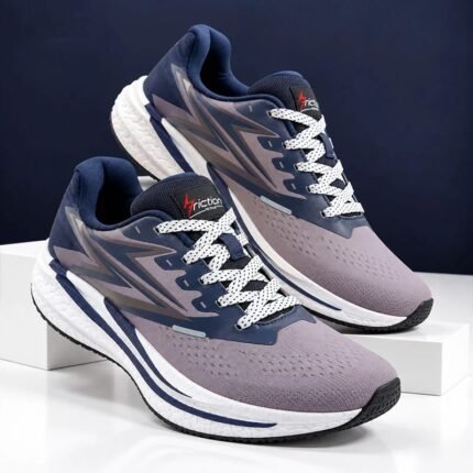 Friction Carbon Plates Running Shoe Grey