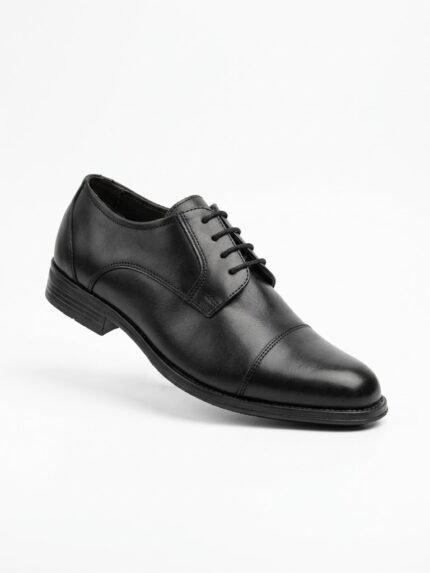 Leather Oxford Shoes Black