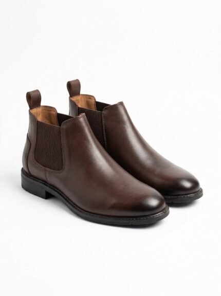Brecon Brown Leather Chelsea Boot